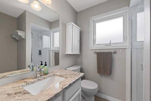 79 Macewan Meadow Rise Nw, Calgary, AB - Indoor Photo Showing Bathroom
