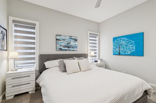 103 Walgrove Green Se, Calgary, AB - Indoor Photo Showing Bedroom