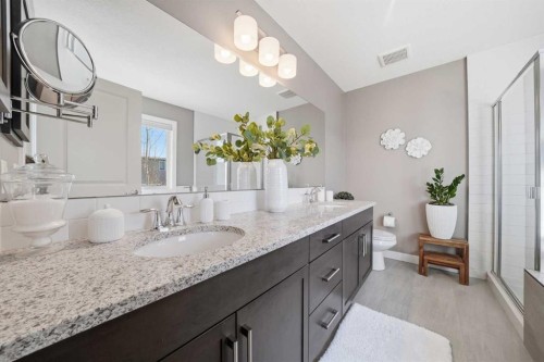 141 Willow Park, Cochrane, AB - Indoor Photo Showing Bathroom