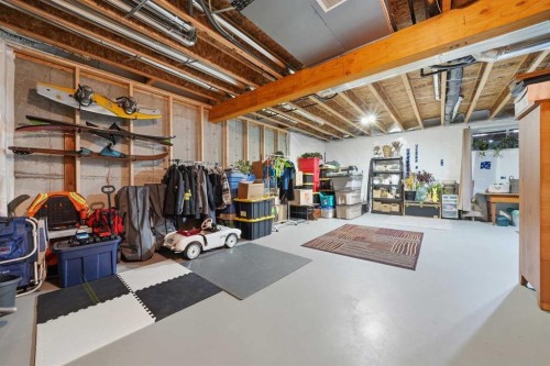 141 Willow Park, Cochrane, AB - Indoor Photo Showing Basement