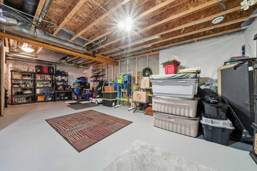 141 Willow Park, Cochrane, AB - Indoor Photo Showing Basement