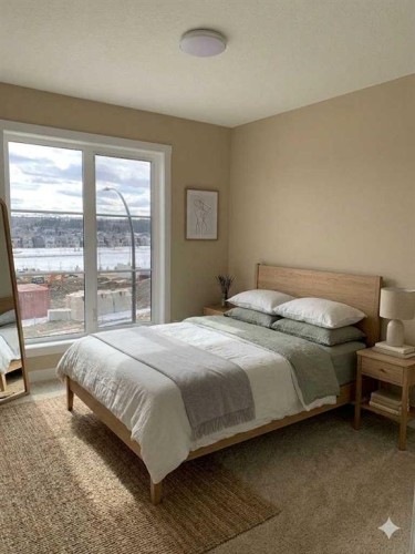 152 Crimson Ridge Place, Calgary, AB - Indoor Photo Showing Bedroom