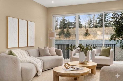 152 Crimson Ridge Place, Calgary, AB - Indoor Photo Showing Living Room