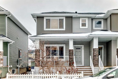 17 Redstone Common Ne, Calgary, AB - Outdoor With Deck Patio Veranda