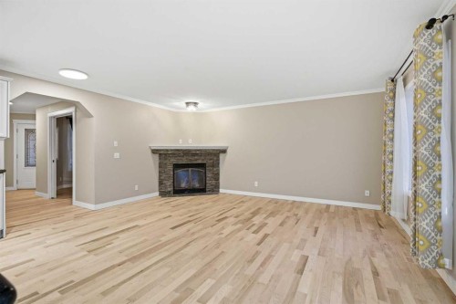 275 Chapalina Terrace Se, Calgary, AB - Indoor With Fireplace