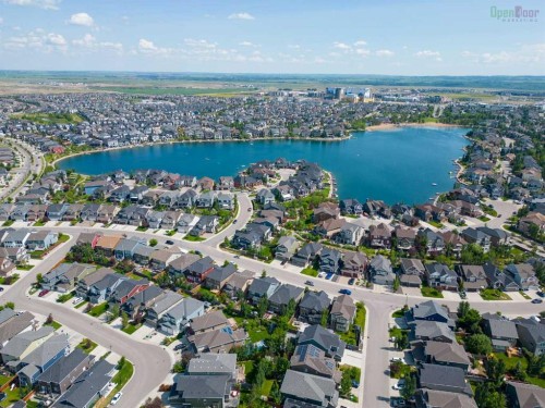 46 Autumn Crescent Se, Calgary, AB - Outdoor With Body Of Water With View