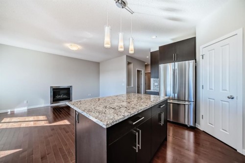 20 Walden Green Se, Calgary, AB - Indoor Photo Showing Kitchen With Stainless Steel Kitchen With Upgraded Kitchen