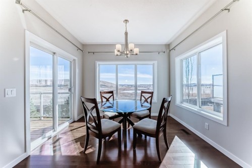 20 Walden Green Se, Calgary, AB - Indoor Photo Showing Dining Room