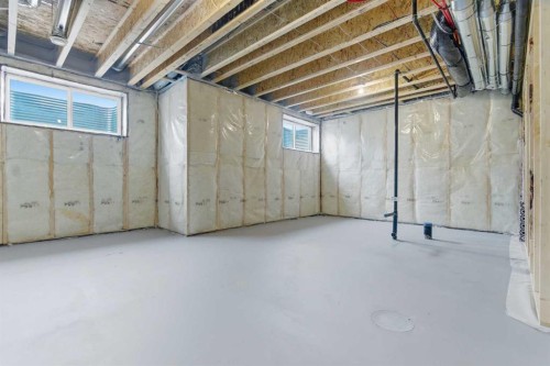 358 Corner Glen Way Ne, Calgary, AB - Indoor Photo Showing Basement