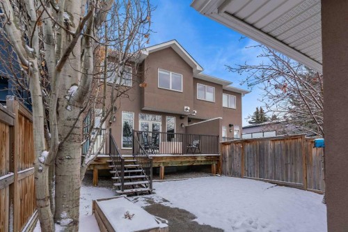 2041 45 Avenue Sw, Calgary, AB - Outdoor With Deck Patio Veranda