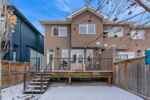 2041 45 Avenue Sw, Calgary, AB - Outdoor With Deck Patio Veranda