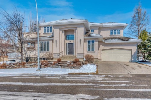56 Evergreen Crescent Sw, Calgary, AB - Outdoor With Facade