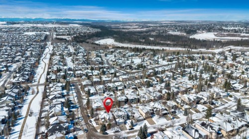 56 Evergreen Crescent Sw, Calgary, AB - Outdoor With View