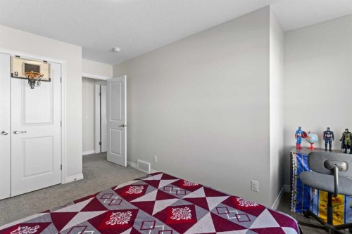437 Corner Meadows Way Ne, Calgary, AB - Indoor Photo Showing Bedroom