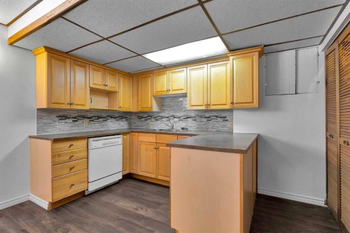 295 Edgepark Boulevard Nw, Calgary, AB - Indoor Photo Showing Kitchen With Double Sink