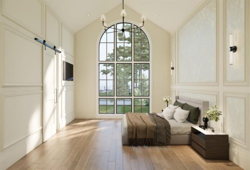 6603 Law Drive Sw, Calgary, AB - Indoor Photo Showing Bedroom