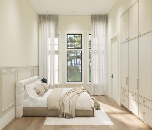 6603 Law Drive Sw, Calgary, AB - Indoor Photo Showing Bedroom