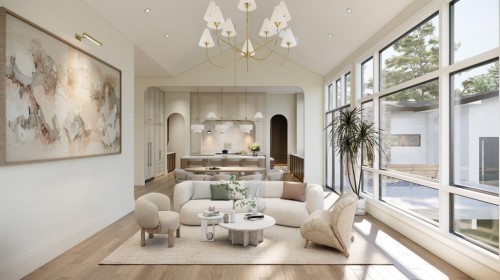 6603 Law Drive Sw, Calgary, AB - Indoor Photo Showing Living Room