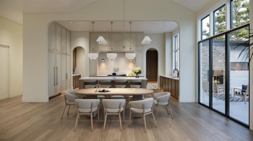 6603 Law Drive Sw, Calgary, AB - Indoor Photo Showing Dining Room