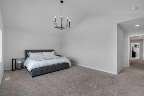 23 Savoy Terrace Se, Calgary, AB - Indoor Photo Showing Bedroom