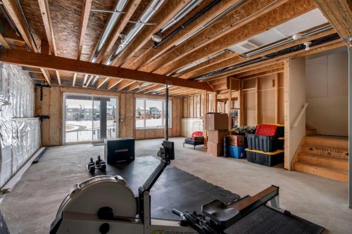 23 Savoy Terrace Se, Calgary, AB - Indoor Photo Showing Basement