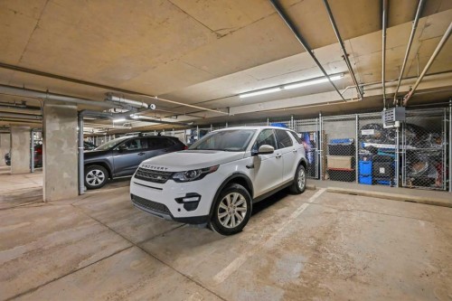 2102-279 Copperpond Common Se, Calgary, AB - Indoor Photo Showing Garage