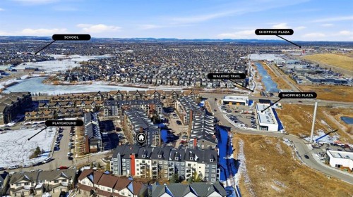 2102-279 Copperpond Common Se, Calgary, AB - Outdoor With View