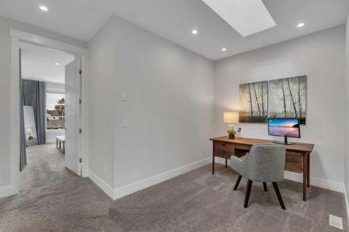 1148 Radnor Avenue Ne, Calgary, AB - Indoor Photo Showing Office