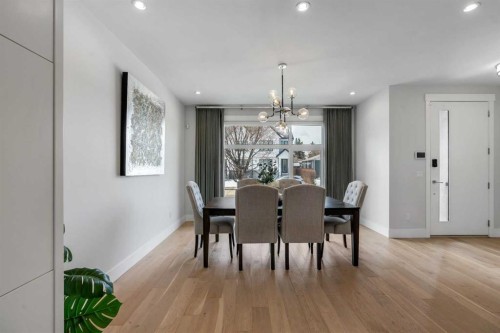 1148 Radnor Avenue Ne, Calgary, AB - Indoor Photo Showing Dining Room