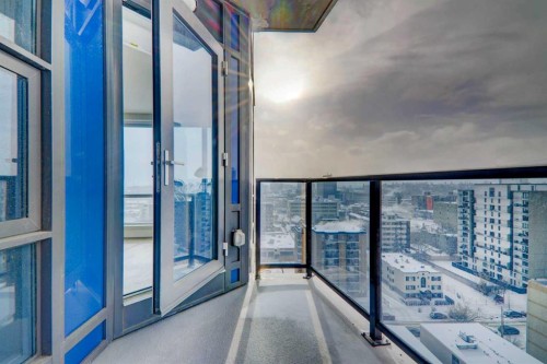 1409-303 13 Avenue Sw, Calgary, AB -  With Balcony With View