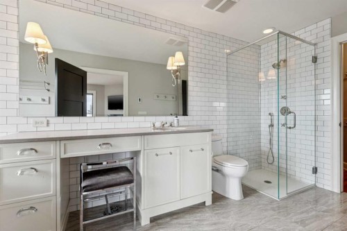 58 Scimitar View Nw, Calgary, AB - Indoor Photo Showing Bathroom