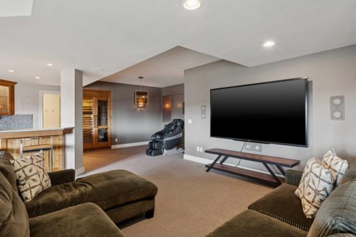 58 Scimitar View Nw, Calgary, AB - Indoor Photo Showing Living Room