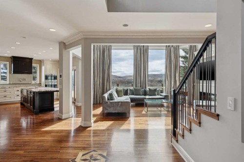 58 Scimitar View Nw, Calgary, AB - Indoor Photo Showing Living Room