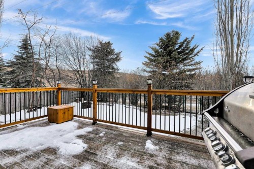 92 Bow Ridge Crescent, Cochrane, AB - Outdoor With Deck Patio Veranda