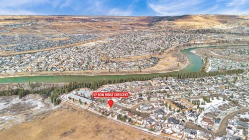 92 Bow Ridge Crescent, Cochrane, AB - Outdoor With View