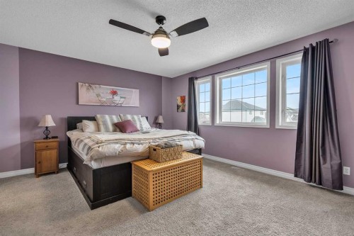 92 Bow Ridge Crescent, Cochrane, AB - Indoor Photo Showing Bedroom