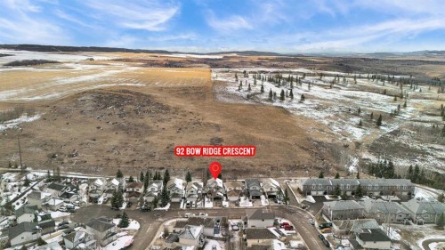 92 Bow Ridge Crescent, Cochrane, AB - Outdoor With View