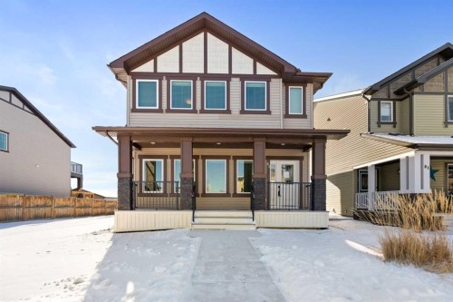 83 Drake Landing Loop, Okotoks, AB - Outdoor With Deck Patio Veranda