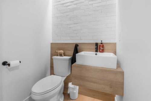 129 Sundown Place Se, Calgary, AB - Indoor Photo Showing Bathroom