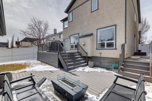 155 Somme Manor Sw, Calgary, AB - Outdoor With Deck Patio Veranda