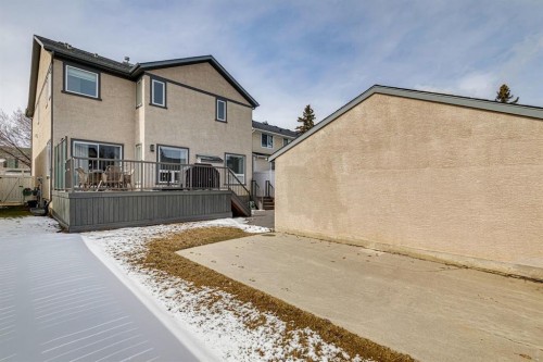 155 Somme Manor Sw, Calgary, AB - Outdoor With Deck Patio Veranda With Exterior