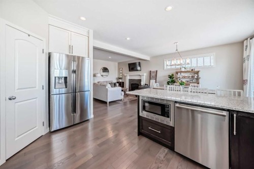 35 Walden Mount Se, Calgary, AB - Indoor Photo Showing Kitchen With Stainless Steel Kitchen
