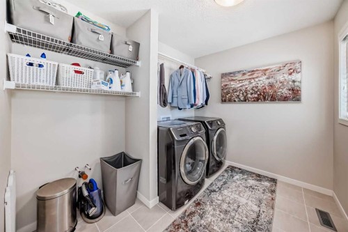 35 Walden Mount Se, Calgary, AB - Indoor Photo Showing Laundry Room