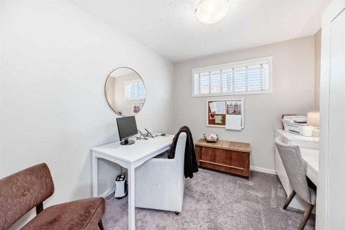 35 Walden Mount Se, Calgary, AB - Indoor Photo Showing Office