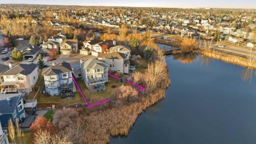 129 Bridlecreek Green Sw, Calgary, AB - Outdoor With Body Of Water With View