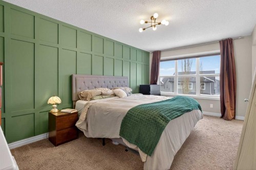 61 Sage Valley Manor Nw, Calgary, AB - Indoor Photo Showing Bedroom