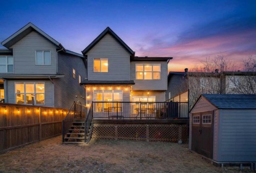 61 Sage Valley Manor Nw, Calgary, AB - Outdoor With Deck Patio Veranda