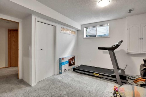 356 Chaparral Drive Se, Calgary, AB - Indoor Photo Showing Gym Room
