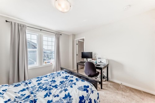 206 Cranbrook Square Se, Calgary, AB - Indoor Photo Showing Bedroom