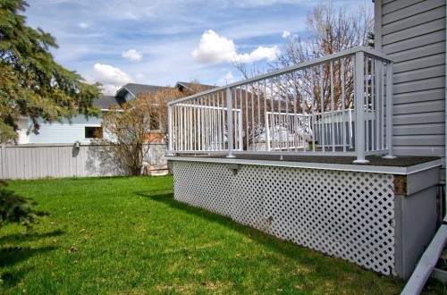 273 Woodside Road Nw, Airdrie, AB - Outdoor With Deck Patio Veranda